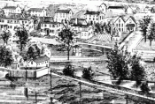 Drawing of Historic Eastampton Park