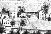 Drawing of Historic Eastampton Barn