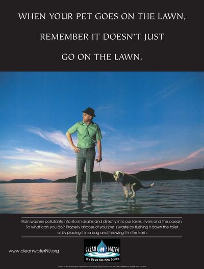Pet Waste on water brochure