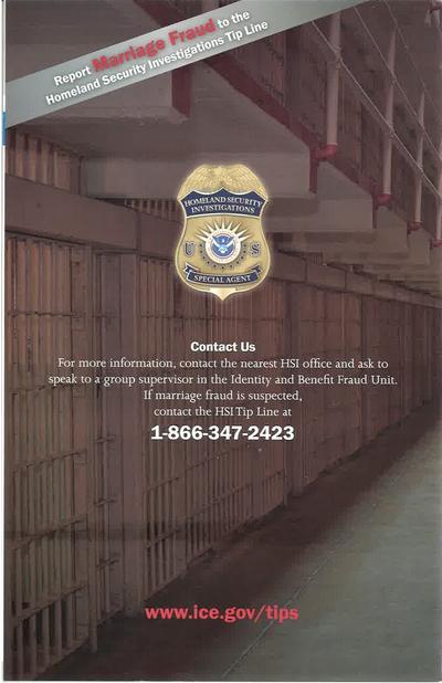 Homeland Security Investigations Tip Line